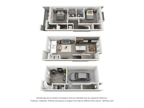 Bell at Broken Sound_B3C Floor Plan